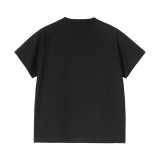 CARHARTT WIP W S/S HONEST WORK T-SHIRT I036379-0D2XX Black Image 0