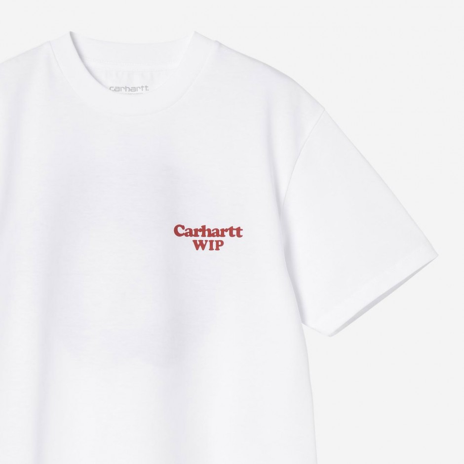 Γυναικείο T-Shirt Λευκό - Carhartt WIP W' S/S Spoiled