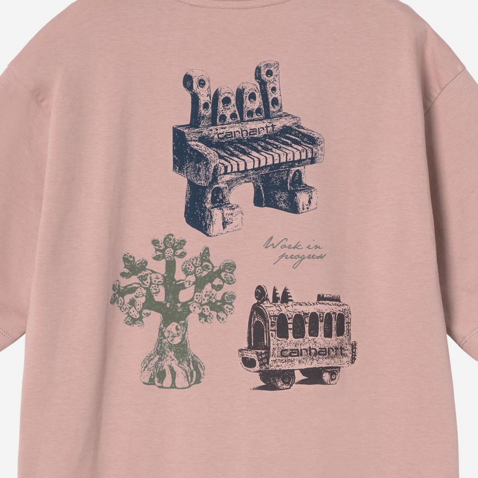 Γυναικείο T-Shirt Ροζ - Carhartt WIP W' S/S Forma
