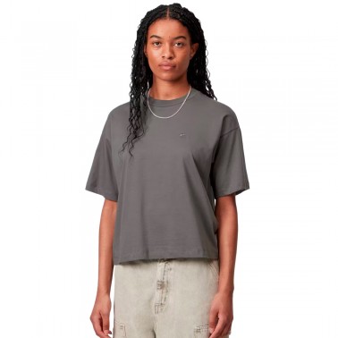 Γυναικείο T-Shirt Ανθρακί - Carhartt WIP S/S Chester