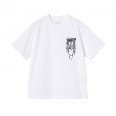 Γυναικείο T-Shirt Λευκό - Carhartt WIP W' S/S Inverted Charm