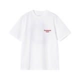 Γυναικείο T-Shirt Λευκό - Carhartt WIP W' S/S Spoiled Εικόνα 