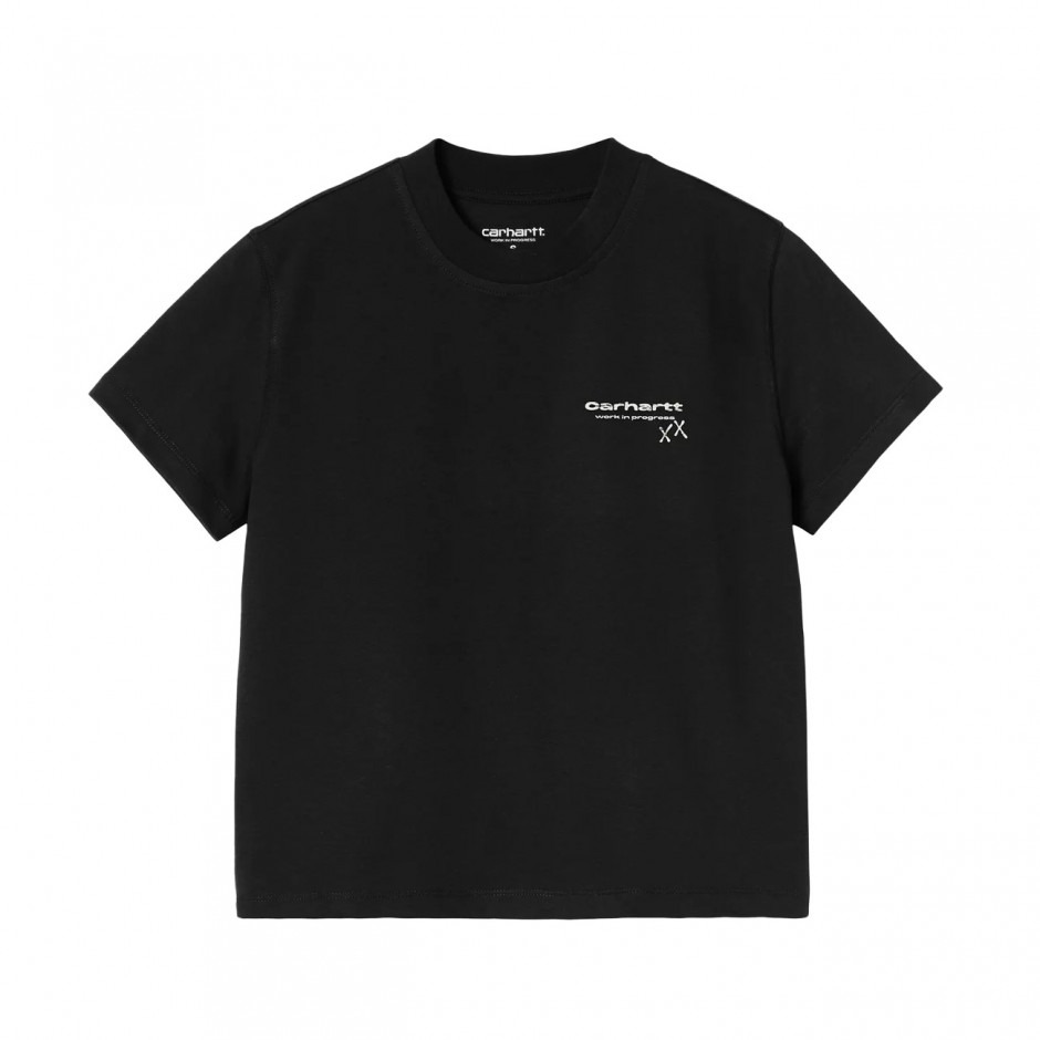 CARHARTT WIP W S/S GARBLE T-SHIRT I036031-89XX Black