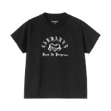 CARHARTT WIP W S/S HONEST WORK T-SHIRT I036379-0D2XX Black Image 
