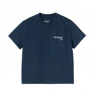 Γυναικείο T-Shirt Μπλε - Carhartt WIP W' S/S Garble