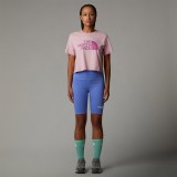 THE NORTH FACE EASY RELAXED CROPPED TEE NF0A8A6HA1O-A1O Pink Image 1
