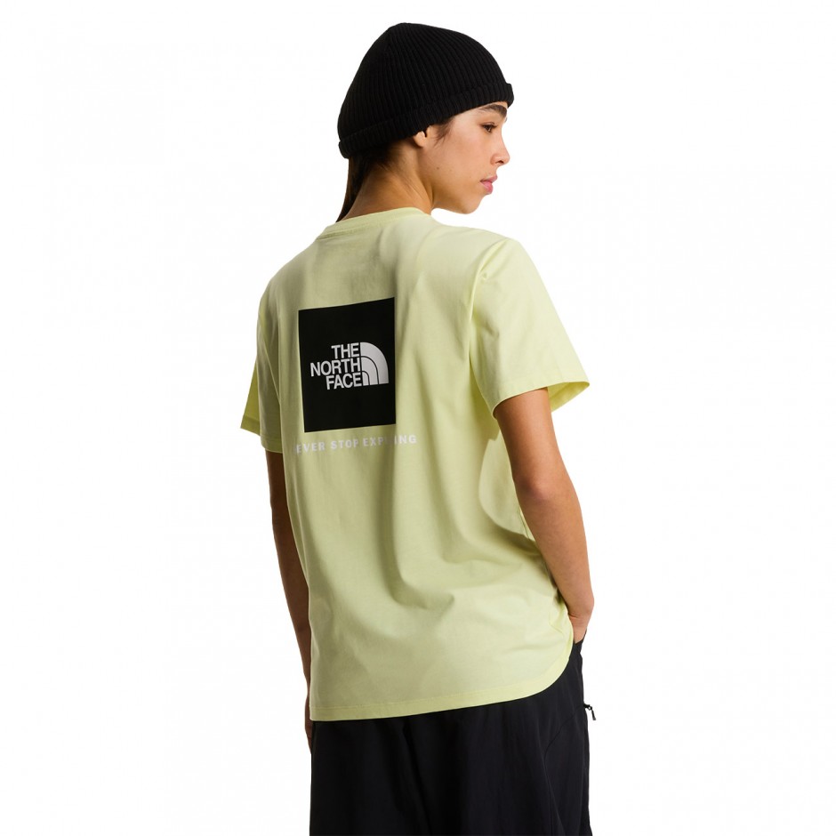 Women's T-Shirt Yellow - The North Face Evolution NSE Box