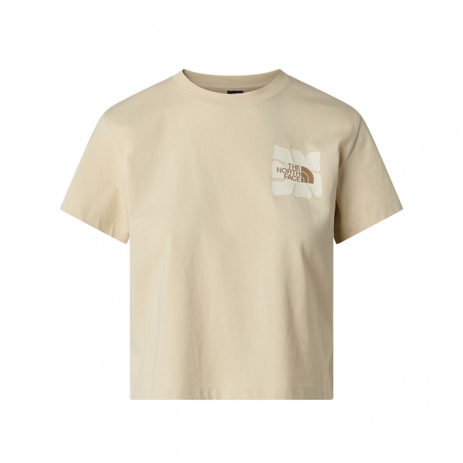 Γυναικείο T-Shirt Εκρού - The North Face Sun Regular Graphic