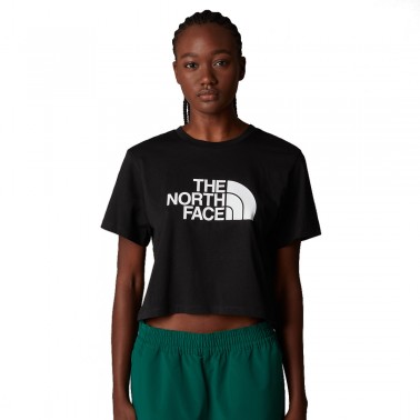 THE NORTH FACE EASY RELAXED CROPPED TEE NF0A8A6HJK3F-JK3 Black