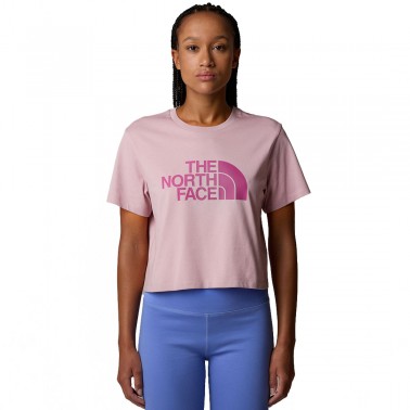 THE NORTH FACE EASY RELAXED CROPPED TEE NF0A8A6HA1O-A1O Pink