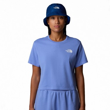 THE NORTH FACE DOME CROPPED SLIM TEE NF0A87U40YI-0YI Siel