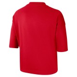 JORDAN CHI W NK ES JDN SS BOXY TEE FD1824-657 Red Image 0