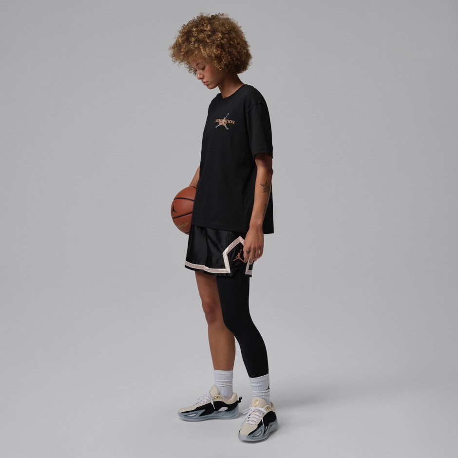 Γυναικείο T-Shirt Μαύρο - Jordan Sport