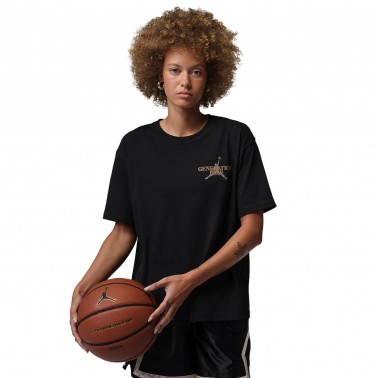 Γυναικείο T-Shirt Μαύρο - Jordan Sport