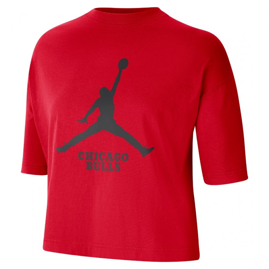 JORDAN CHI W NK ES JDN SS BOXY TEE FD1824-657 Red