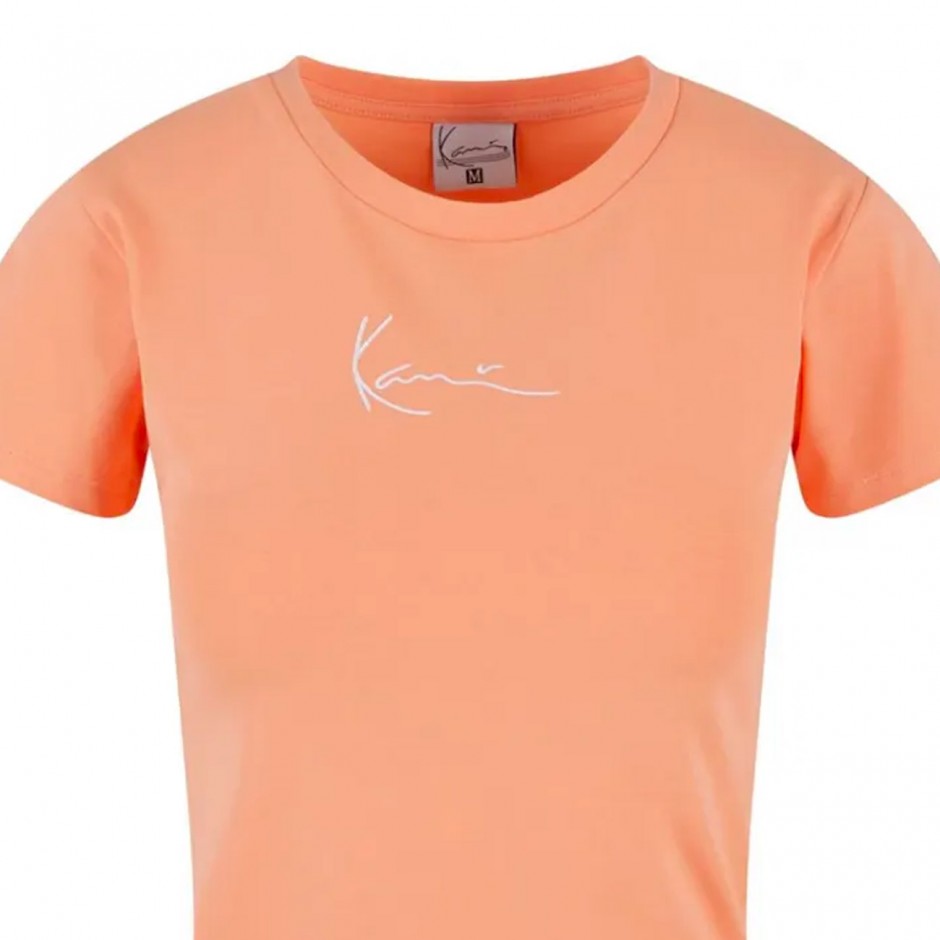 Γυναικείο T-Shirt Σομόν - Karl Kani Small Signature Essential