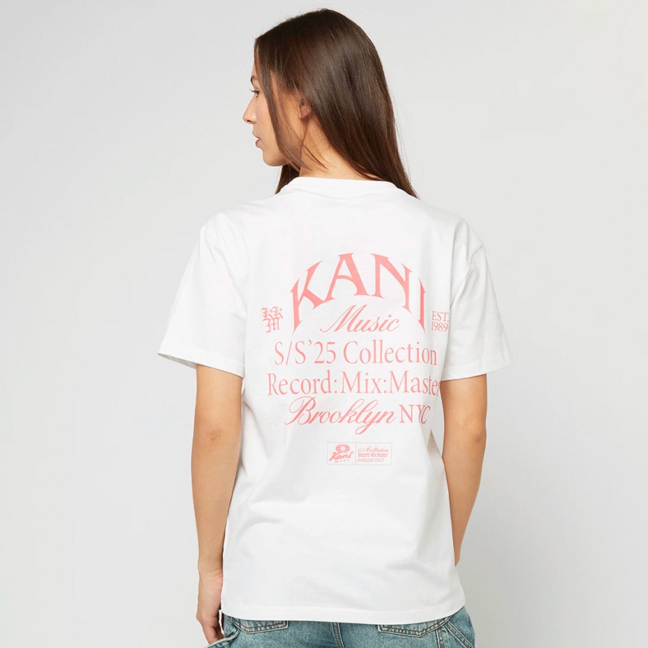 Γυναικείο T-Shirt Λευκό - Karl Kani Signature Print