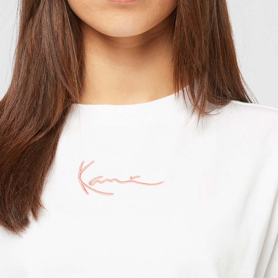 Γυναικείο T-Shirt Λευκό - Karl Kani Signature Print