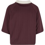Women's T-Shirt Βordeaux - Karl Kani OG Shadow Pinstripe Soccer Jersey Image 3