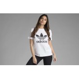 adidas Originals TREFOIL TEE CV9889 Λευκό Εικόνα 