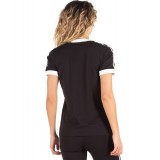 adidas Originals 3-STRIPES TEE ED7482 Μαύρο Εικόνα 0