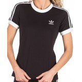 adidas Originals 3-STRIPES TEE ED7482 Μαύρο Εικόνα 1