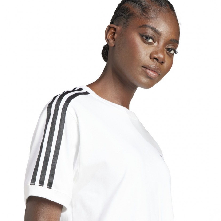 Γυναικείο T-Shirt Λευκό - adidas Originals 3-Stripes