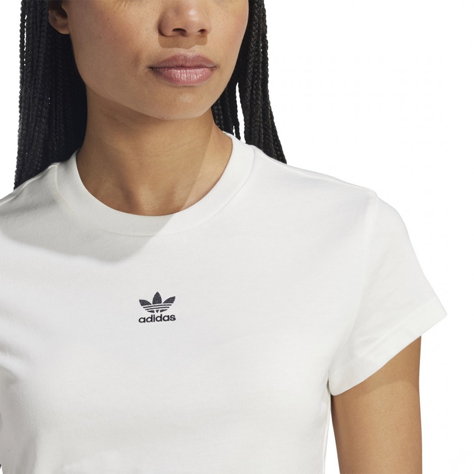 Γυναικείο T-Shirt Λευκό - adidas Originals Essentials Slim