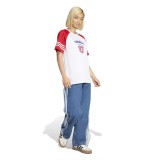 Γυναικείο T-Shirt Λευκό - adidas Originals BB Jersey Εικόνα 3