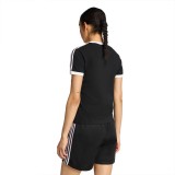 Women's T-Shirt Black - adidas Originals 3-Stripes Slim Image 0
