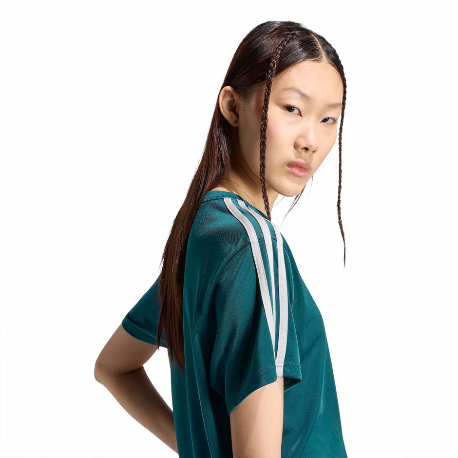 Women's T-Shirt Green - adidas Originals Firebird 