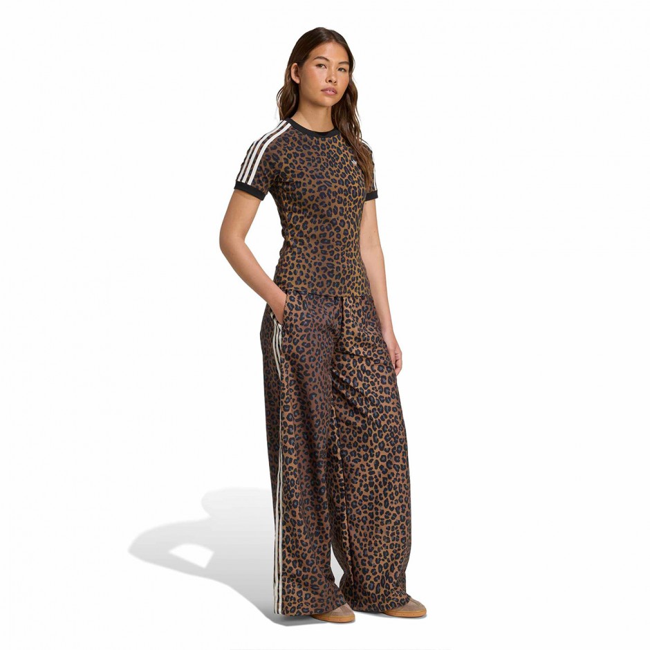 Γυναικείο T-Shirt Καφέ - adidas Originals Leopard Cali