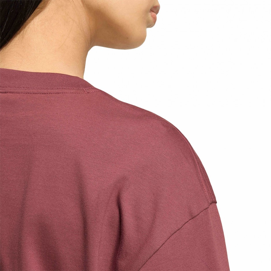 Γυναικείο T-Shirt Μπορντό - adidas Originals Boyfriend Essentials
