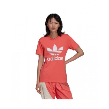 adidas Originals ADICOLOR CLASSICS TREFOIL T-SHIRT HE6871 Κοραλί