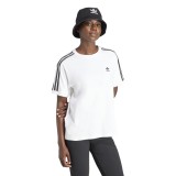 Γυναικείο T-Shirt Λευκό - adidas Originals 3-Stripes Εικόνα 