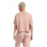 Reebok Classics NATURAL DYE CROPPED T-SHIRT HB8625 Κοραλί Εικόνα 0