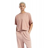 Reebok Classics NATURAL DYE CROPPED T-SHIRT HB8625 Κοραλί Εικόνα 