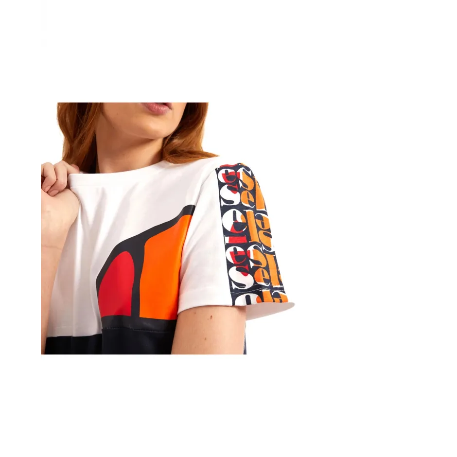 Ellesse Anat Crop T-Shirt Donna | Cotone 100% | Maniche Corte | Colore Multicolore - 3