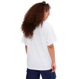 Γυναικείο T-Shirt Λευκό - Ellesse Community Club Neri Εικόνα 0