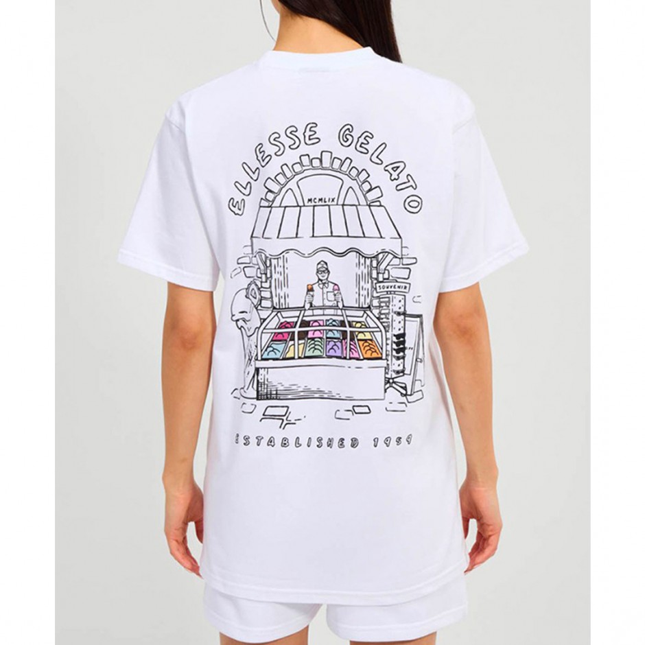 Γυναικείο T-Shirt Λευκό - Ellesse Swim La Strega