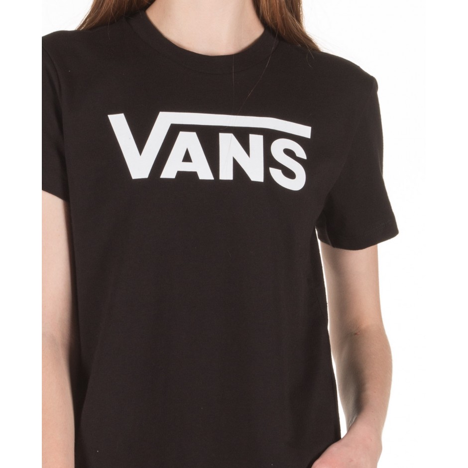 Γυναικείο T-Shirt Μαύρο - Vans Flying V