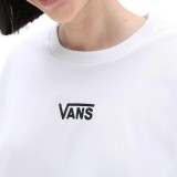 Γυναικείο T-Shirt Λευκό - Vans Flying V Εικόνα 1
