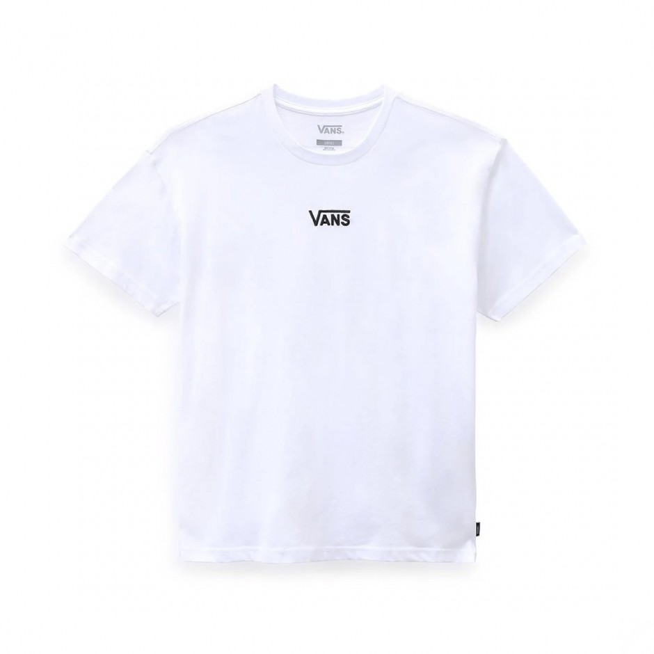 Γυναικείο T-Shirt Λευκό - Vans Flying V