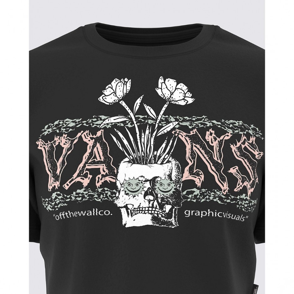 Γυναικείο T-Shirt Μαύρο - Vans Growing Ideas