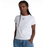 Γυναικείο T-Shirt Λευκό - Vans Basic Mini