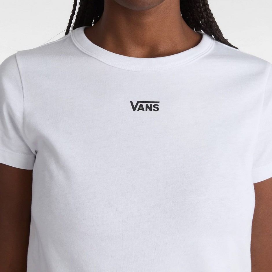 Γυναικείο T-Shirt Λευκό - Vans Basic Mini