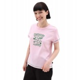 VANS EM ON HOLIDAY SS MINI TEE VN0A7YKLS0Q-S0Q Pink Image 