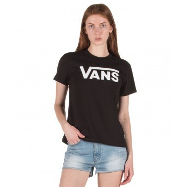 Γυναικείο T-Shirt Μαύρο - Vans Flying V