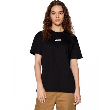 Γυναικείο T-Shirt Μαύρο - Vans Flying V