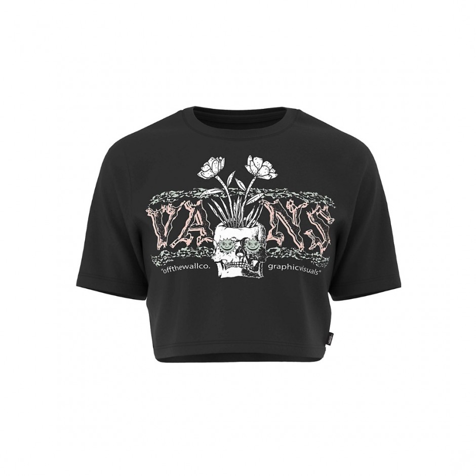 Γυναικείο T-Shirt Μαύρο - Vans Growing Ideas